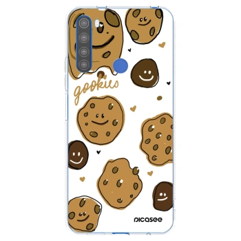 Picasee silikonowe przeźroczyste etui na Xiaomi Redmi Note 8T - Gookies