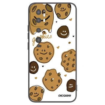 Picasee silikonowe czarne etui na Xiaomi Mi Note 10 (Pro) - Gookies