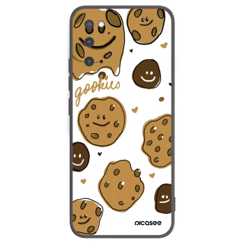 Picasee silikonowe czarne etui na Samsung Galaxy S20 G980F - Gookies