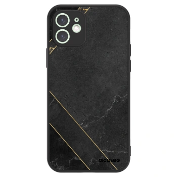 Picasee ULTIMATE CASE na Apple iPhone 12 - Black tile