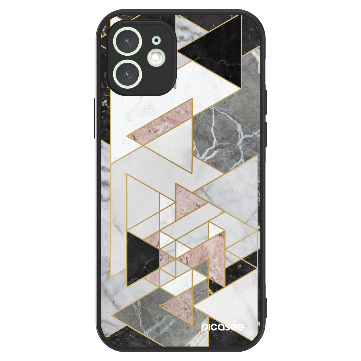 Picasee ULTIMATE CASE na Apple iPhone 12 - Light geometry