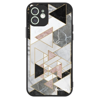 Picasee ULTIMATE CASE na Apple iPhone 12 - Light geometry