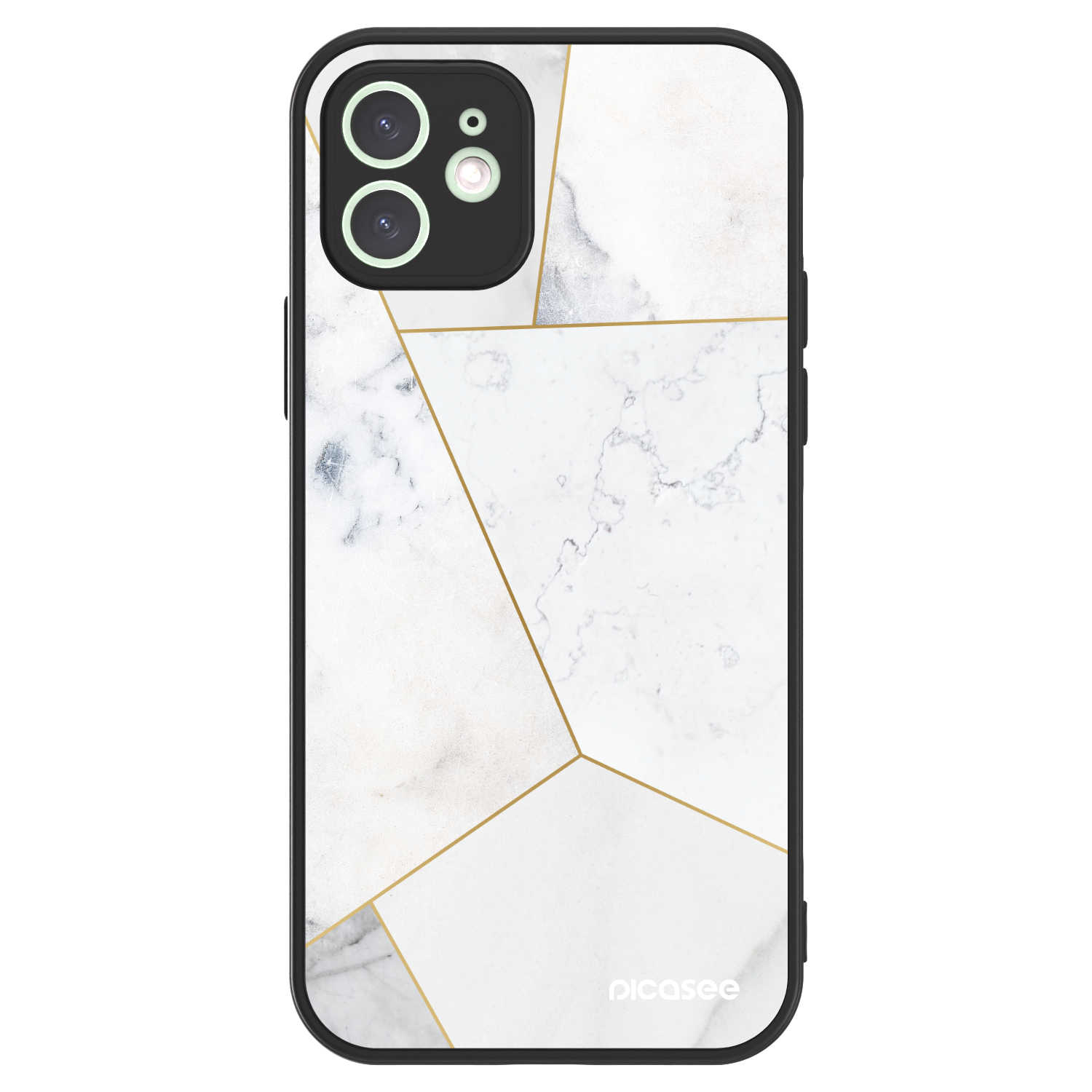 Picasee ULTIMATE CASE MagSafe pro Apple iPhone 12 - White tile