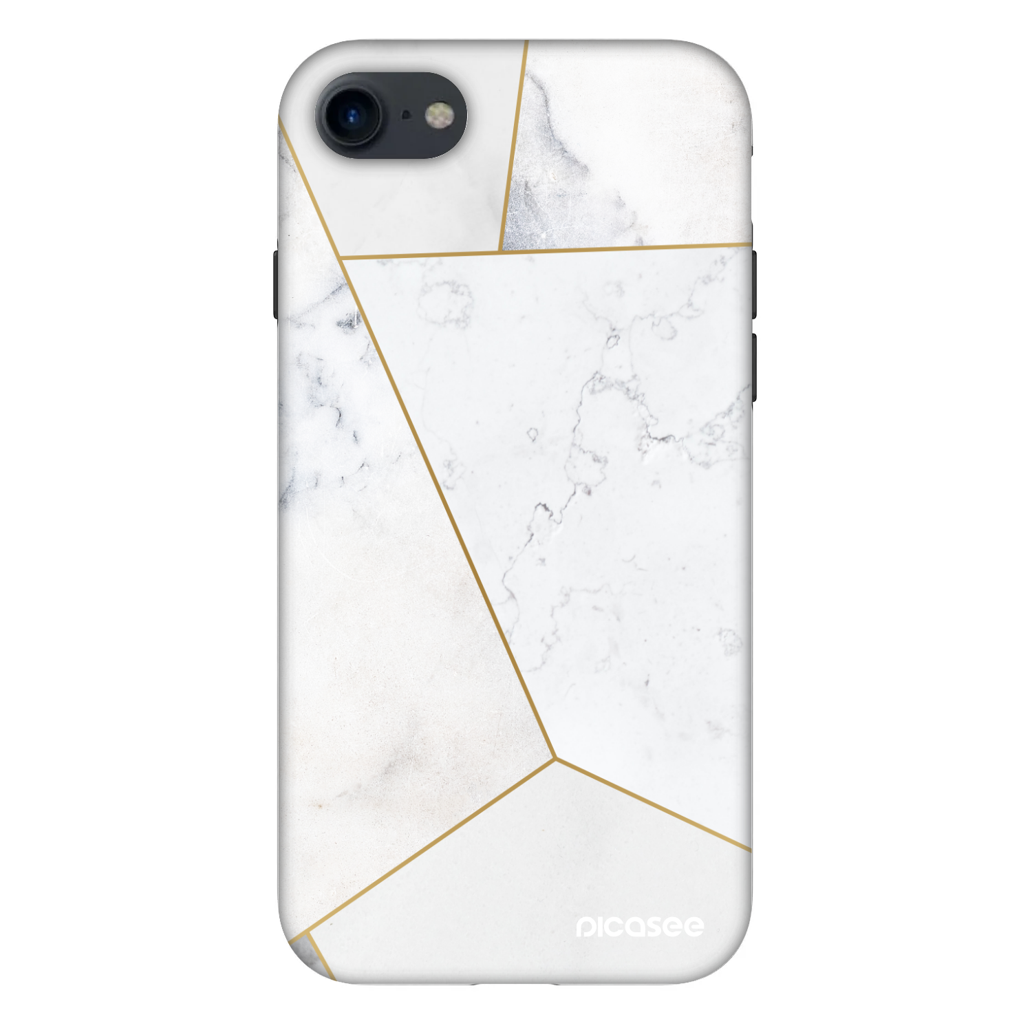 Picasee Fashion Case na Apple iPhone 8 - White tile
