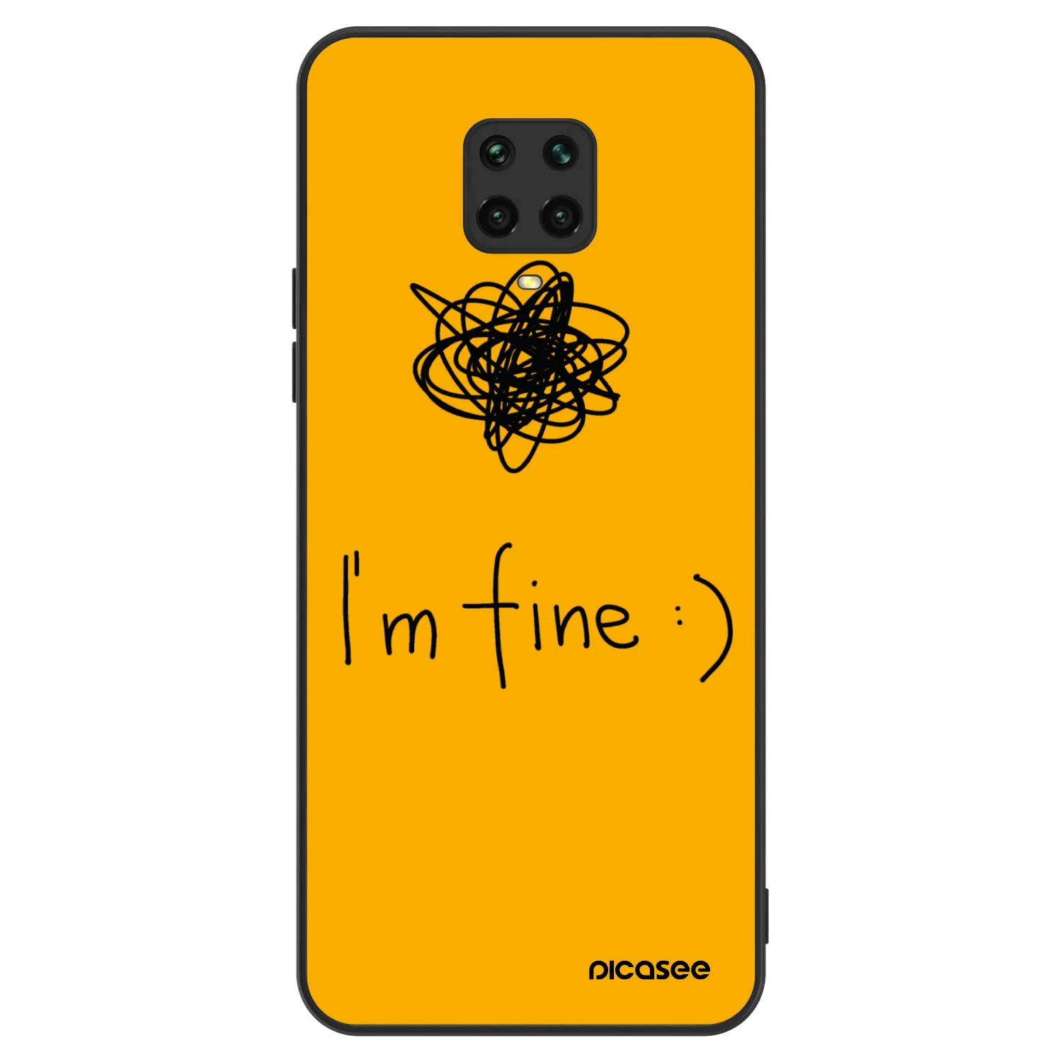 Picasee ULTIMATE CASE na Xiaomi Redmi Note 9S - I am fine
