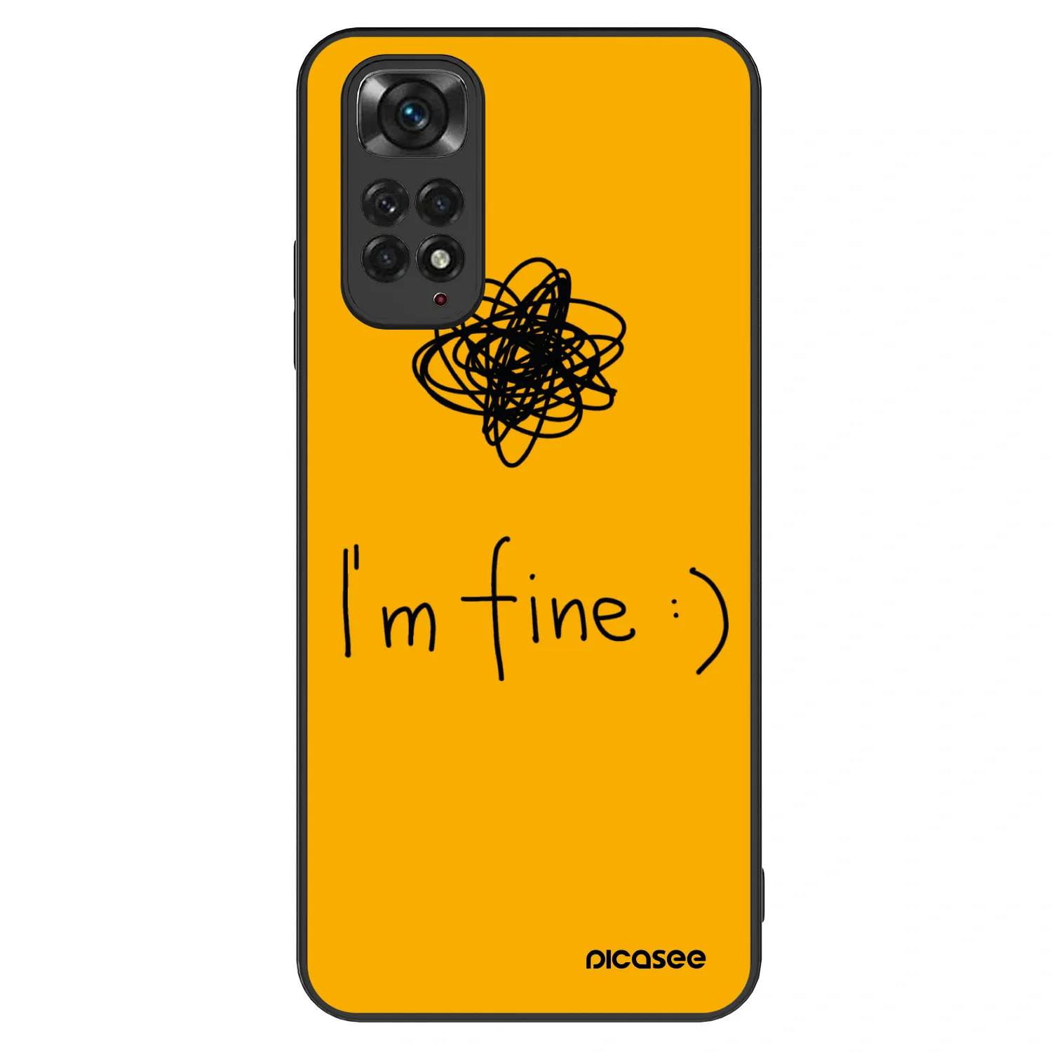 Picasee ULTIMATE CASE na Xiaomi Redmi Note 11S 4G - I am fine