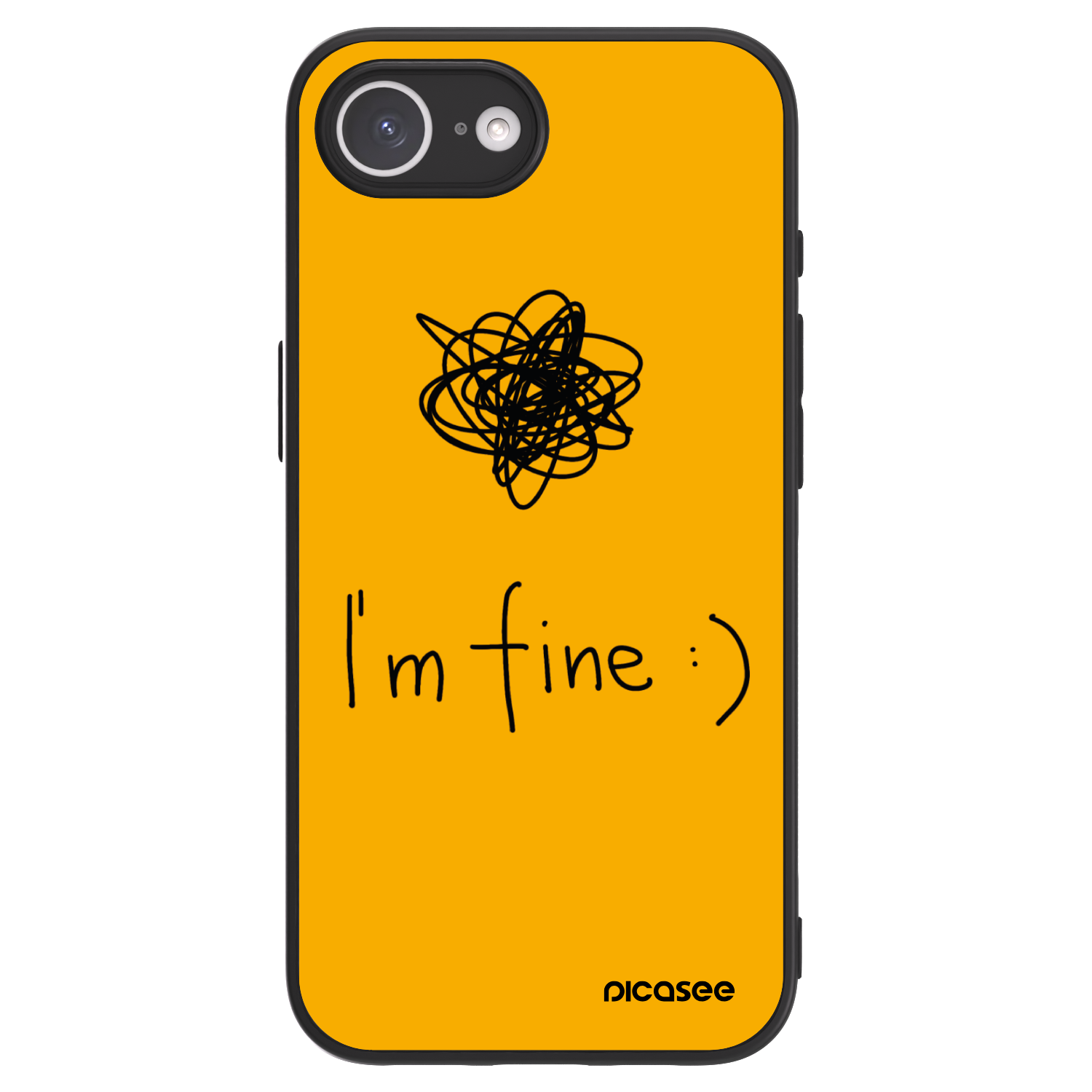 Picasee ULTIMATE CASE MagSafe pro Apple iPhone 16e - I am fine