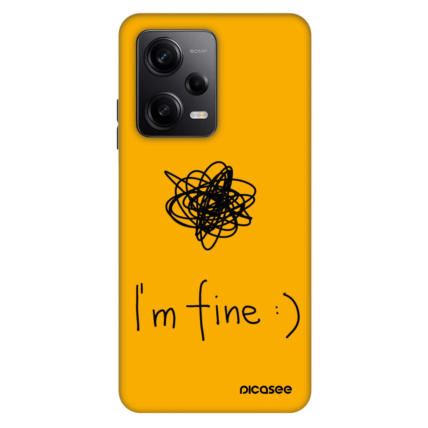 Picasee Fashion Case na Xiaomi Redmi Note 12 Pro 5G - I am fine