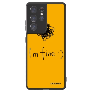 Picasee ULTIMATE CASE na Samsung Galaxy S21 Ultra 5G G998B - I am fine