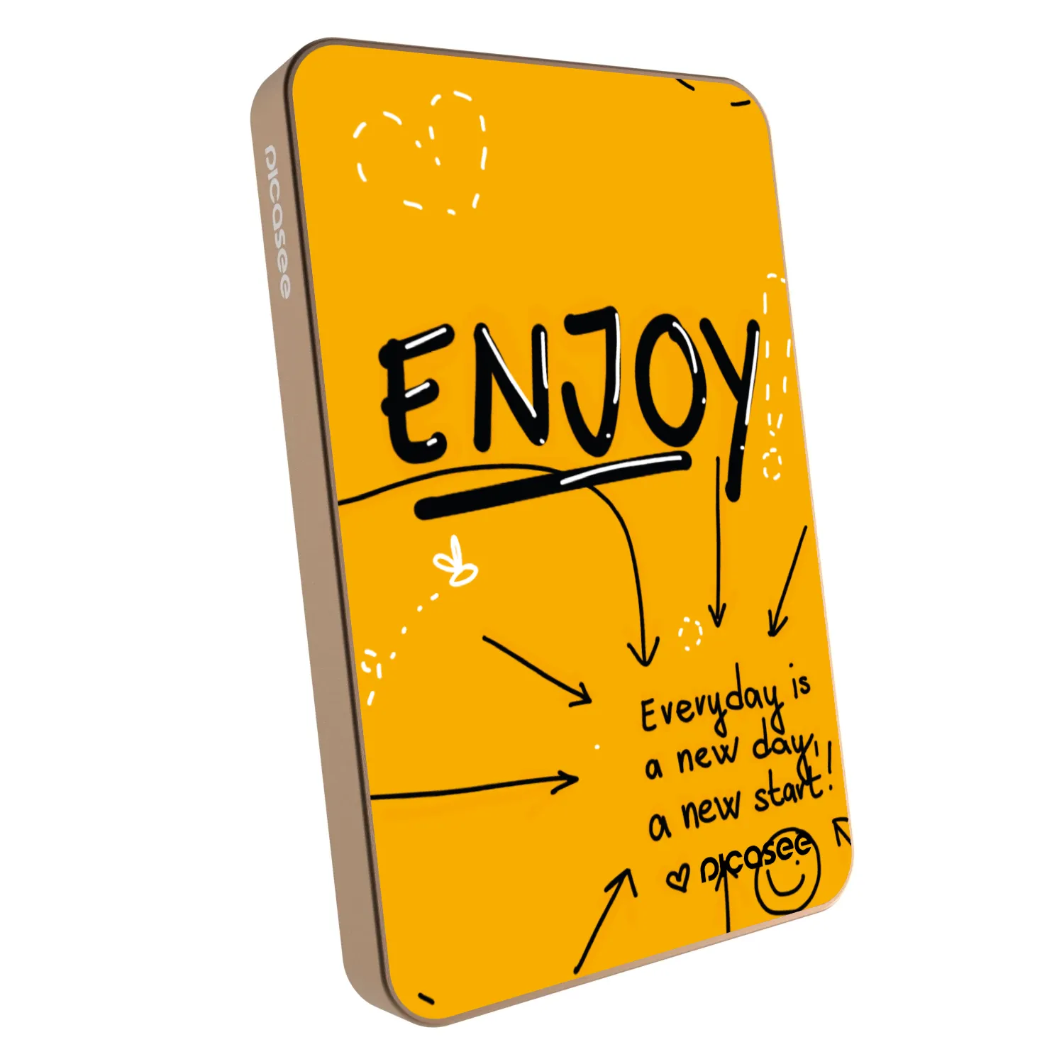 Picasee Powerbank z MagSafe 5 000 mAh Złoty - Enjoy