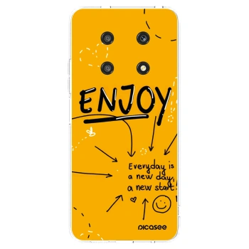 Picasee silikonowe przeźroczyste etui na Honor Magic4 Lite 5G - Enjoy