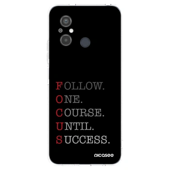 Picasee silikonowe przeźroczyste etui na Xiaomi Redmi 12C - Focus