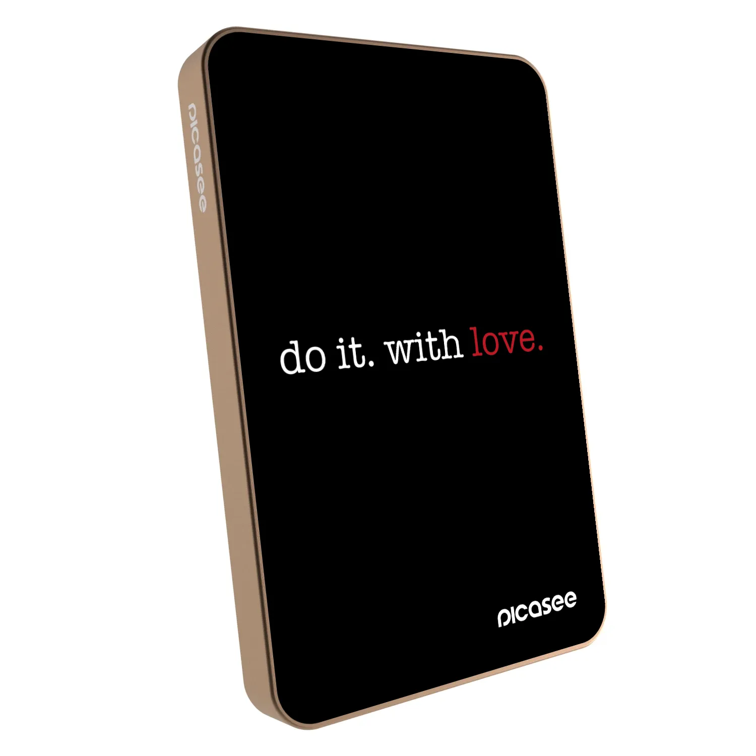 Picasee Powerbank z MagSafe 5 000 mAh Złoty - Do it. With love.