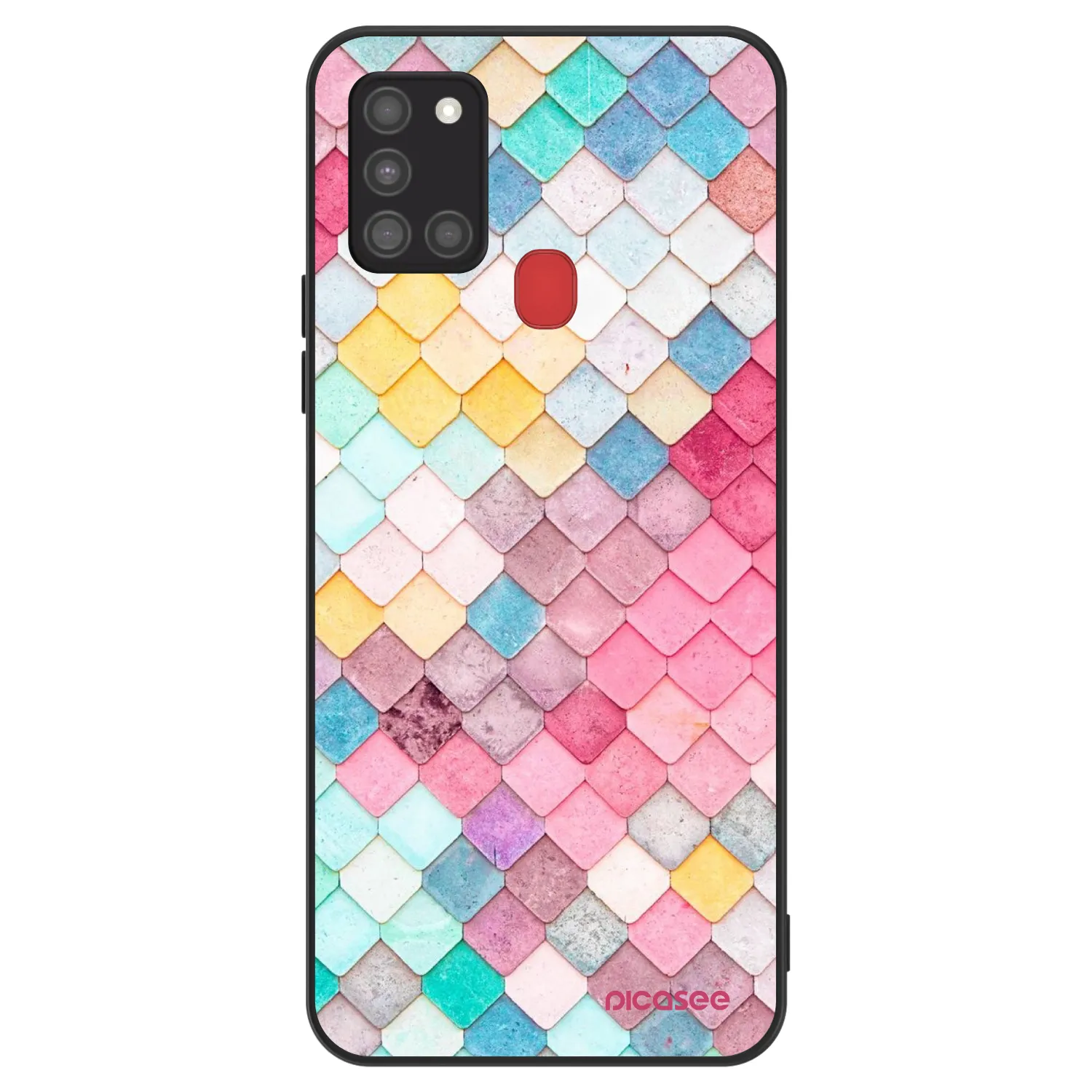 Picasee ULTIMATE CASE na Samsung Galaxy A21s - Colorful roof