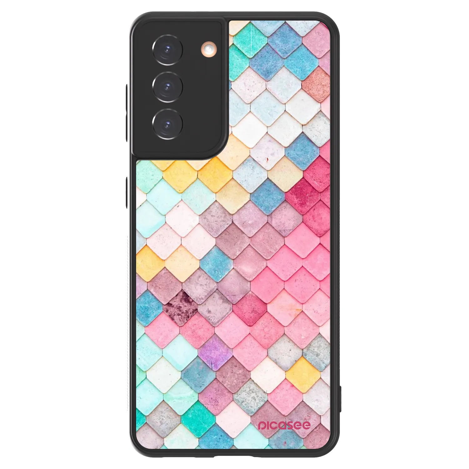 Picasee ULTIMATE CASE na Samsung Galaxy S21 5G G991B - Colorful roof