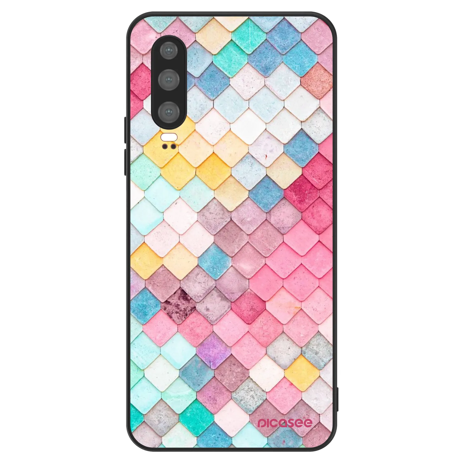 Picasee ULTIMATE CASE na Huawei P30 - Colorful roof