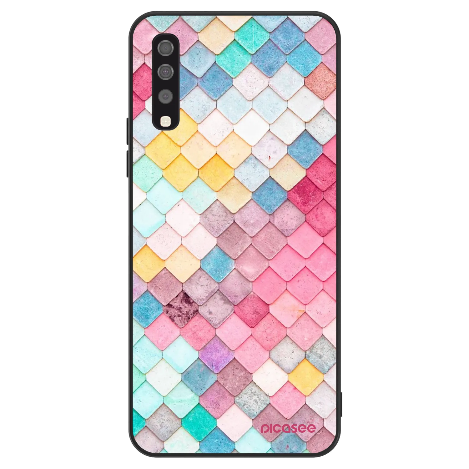 Picasee ULTIMATE CASE na Samsung Galaxy A70 A705F - Colorful roof