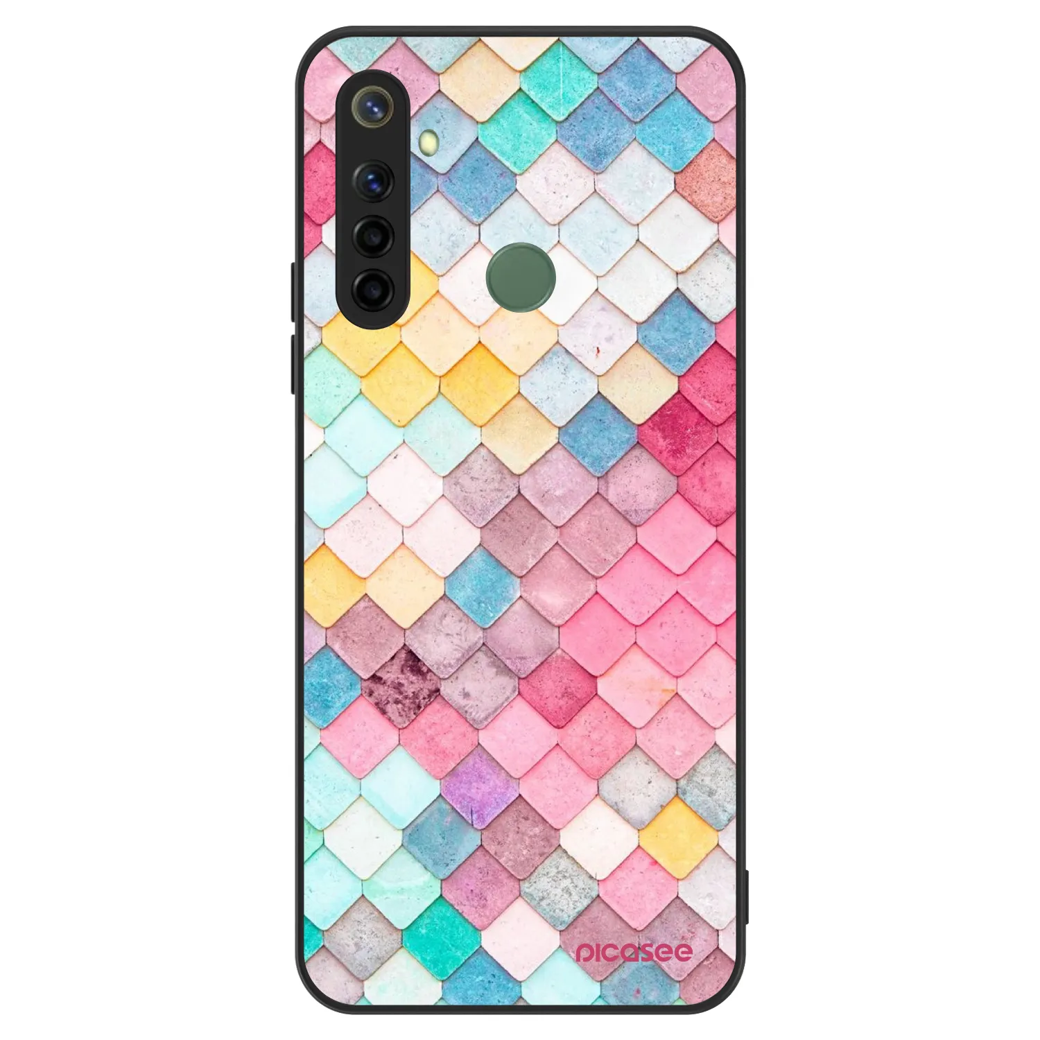 Picasee ULTIMATE CASE na Realme 6i - Colorful roof