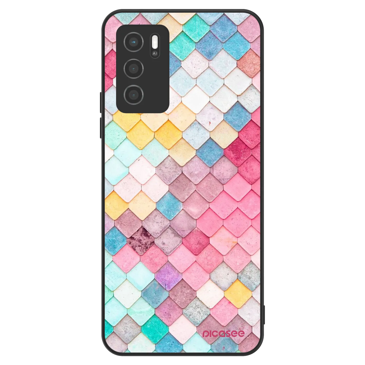 Picasee ULTIMATE CASE na OPPO A16s - Colorful roof
