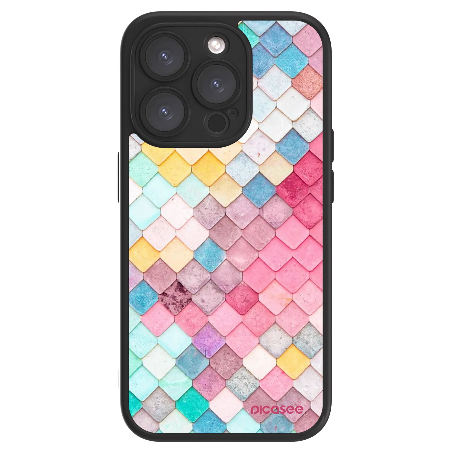 Picasee ULTIMATE CASE MagSafe pro Apple iPhone 15 Pro - Colorful roof