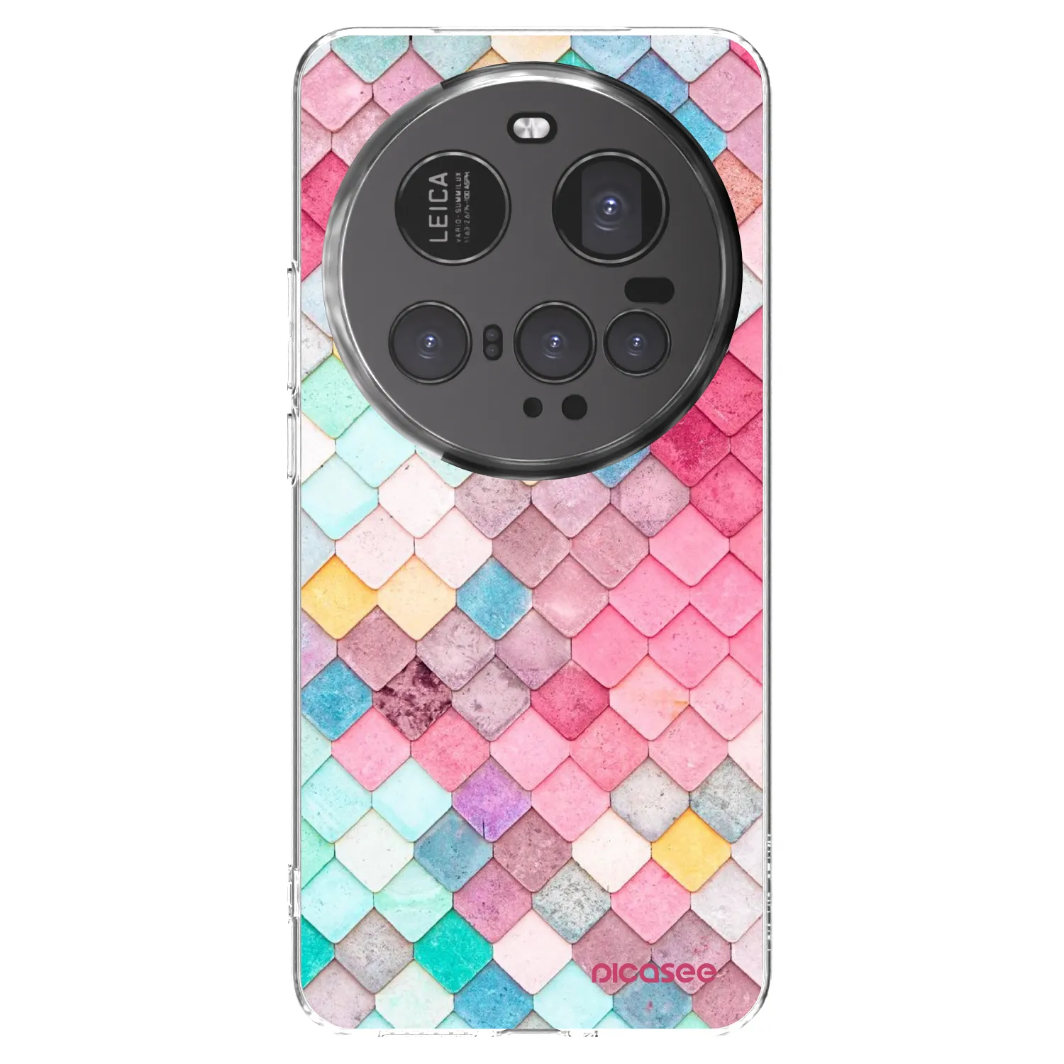 Picasee silikonowe przeźroczyste etui na Xiaomi 15 Ultra - Colorful roof