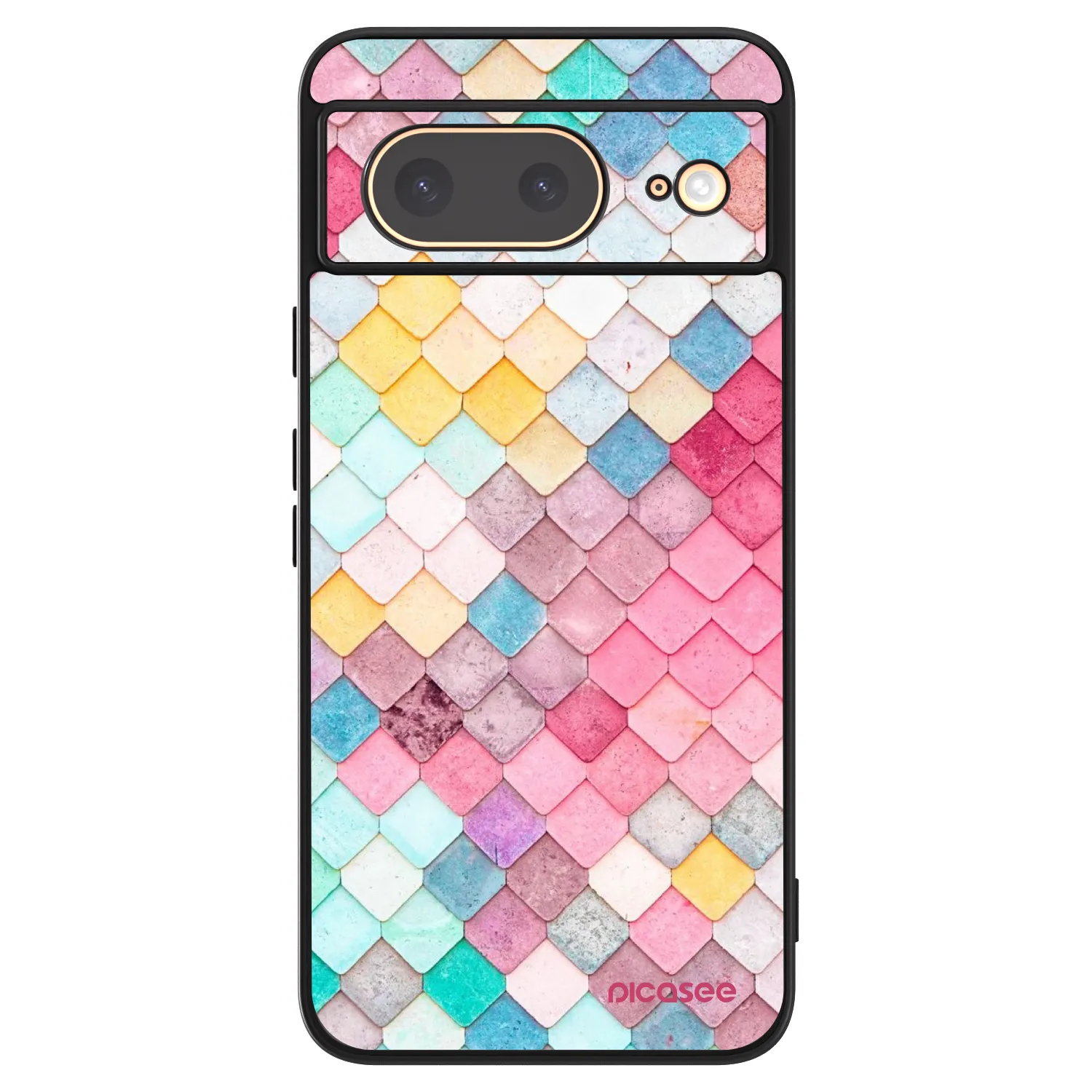 Picasee ULTIMATE CASE na Google Pixel 8 - Colorful roof