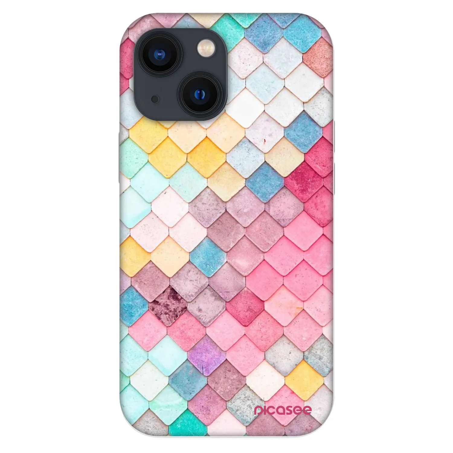 Picasee Fashion Case na Apple iPhone 13 mini - Colorful roof