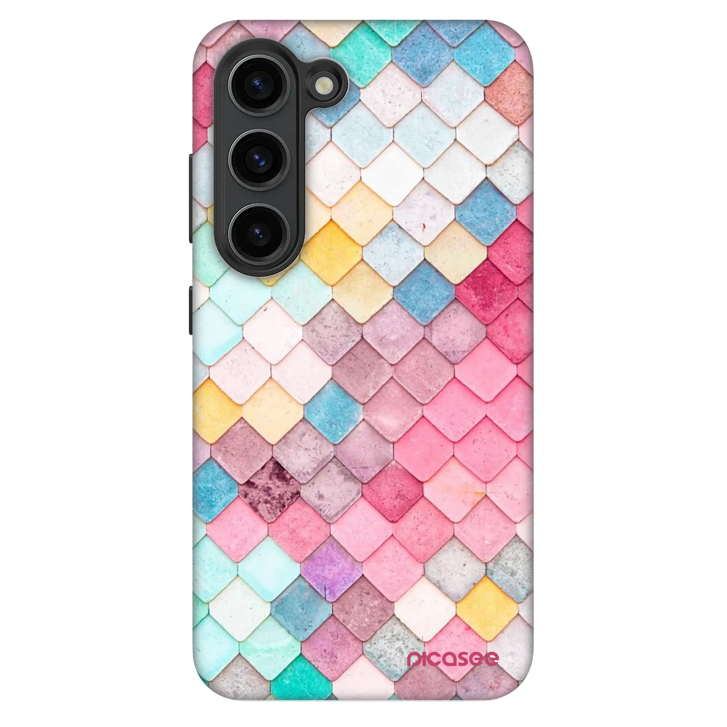 Picasee Fashion Case na Samsung Galaxy S23 5G - Colorful roof