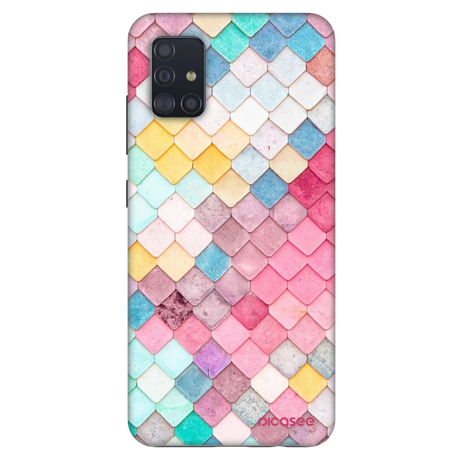 Picasee Fashion Case na Samsung Galaxy A51 A515F - Colorful roof