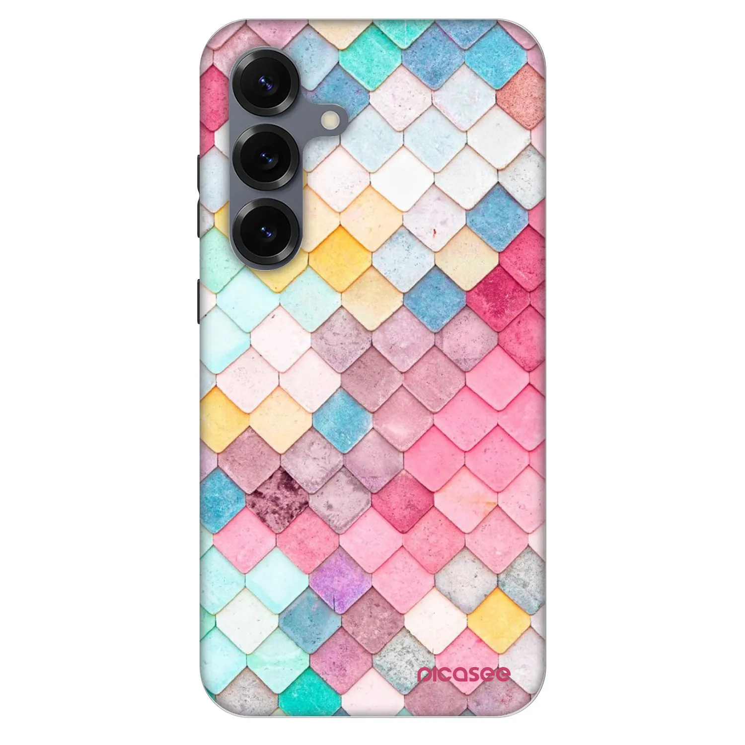 Picasee Fashion Case PowerShare pro Samsung Galaxy S25 5G - Colorful roof