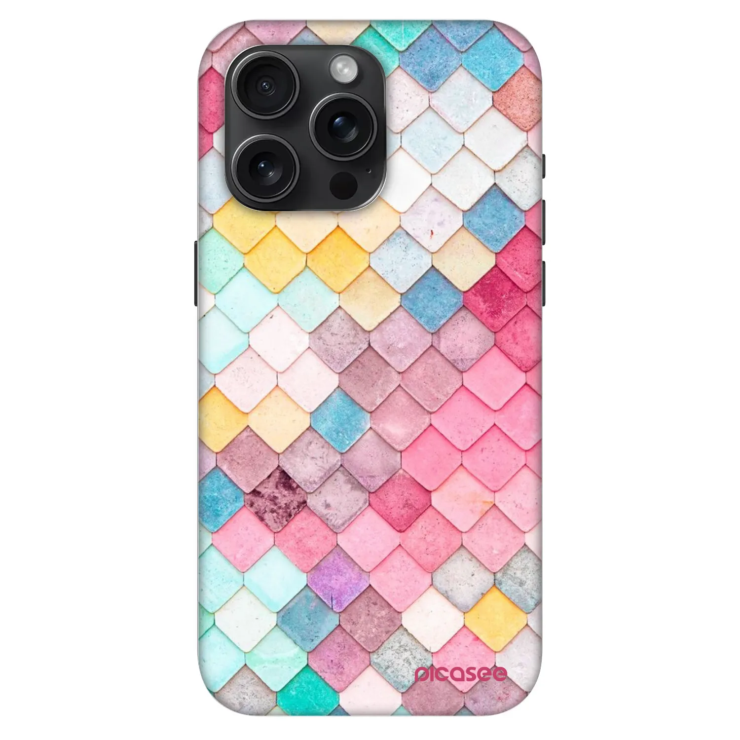 Picasee Fashion Case MagSafe na Apple iPhone 15 Pro Max - Colorful roof