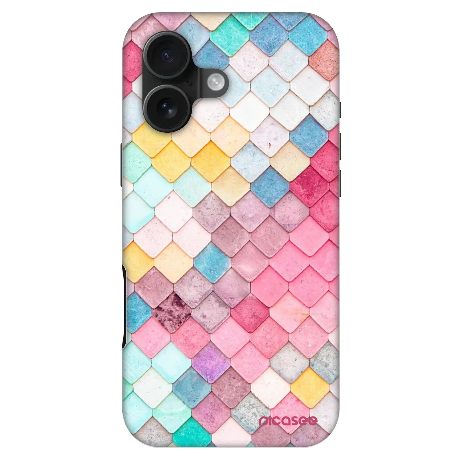 Picasee Fashion Case MagSafe na Apple iPhone 16 - Colorful roof