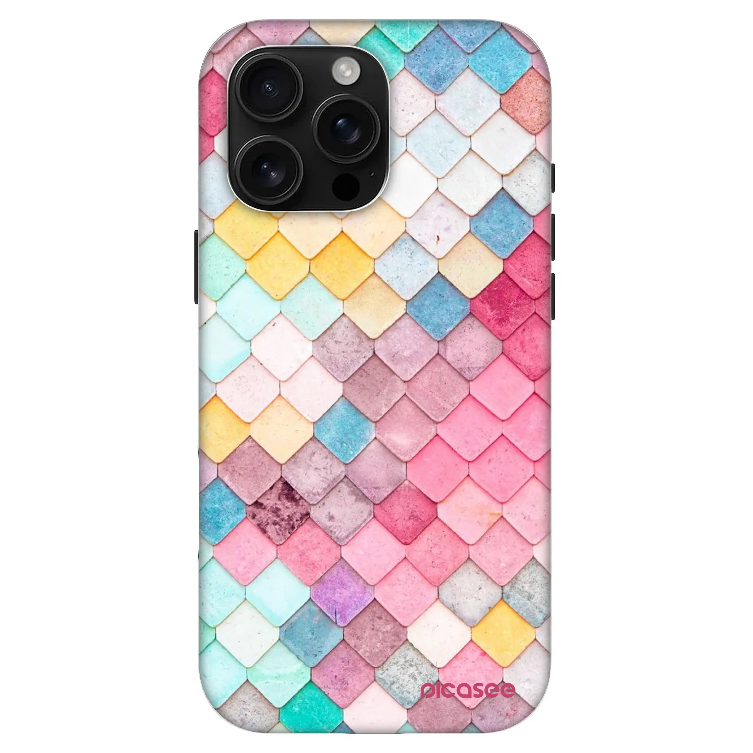 Picasee Fashion Case MagSafe na Apple iPhone 16 Pro Max - Colorful roof