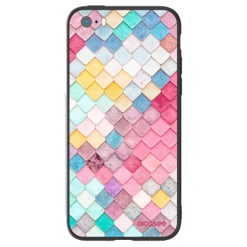 Etui na Apple iPhone 5/5S/SE - Colorful roof