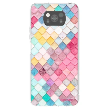 Picasee silikonowe czarne etui na Xiaomi Poco X3 Pro - Colorful roof
