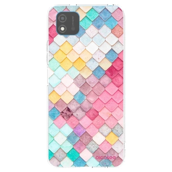 Picasee silikonowe przeźroczyste etui na Realme C11 (2021) - Colorful roof
