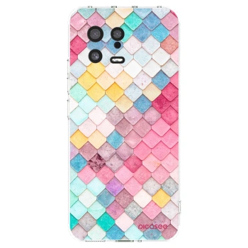 Picasee silikonowe przeźroczyste etui na Xiaomi 13 - Colorful roof