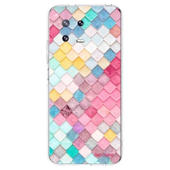 Picasee silikonowe przeźroczyste etui na Xiaomi 13 Pro - Colorful roof
