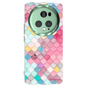 Picasee silikonowe przeźroczyste etui na Honor Magic5 Pro - Colorful roof