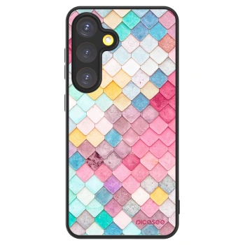 Picasee ULTIMATE CASE PowerShare pro Samsung Galaxy S24 S921B 5G - Colorful roof