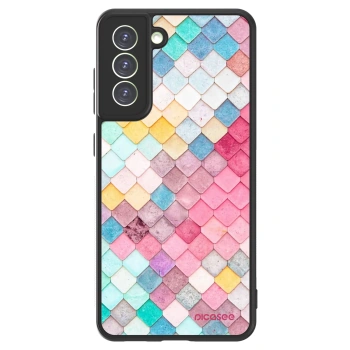 Picasee ULTIMATE CASE PowerShare pro Samsung Galaxy S21 FE 5G - Colorful roof