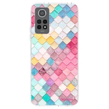 Picasee silikonowe przeźroczyste etui na Xiaomi Redmi Note 12 Pro 4G - Colorful roof