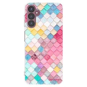 Picasee silikonowe przeźroczyste etui na Samsung Galaxy A05s A057G - Colorful roof