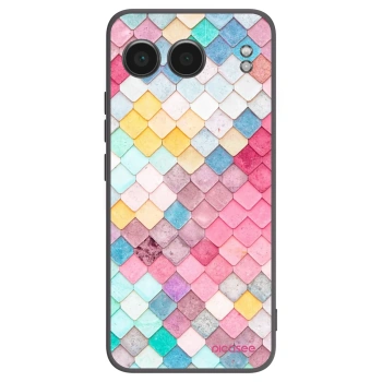 Picasee silikonowe czarne etui na OnePlus Nord 4 - Colorful roof