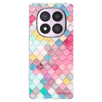Picasee silikonowe przeźroczyste etui na Xiaomi Redmi Note 14 Pro 5G - Colorful roof