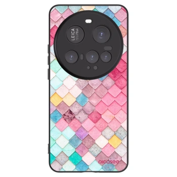 Picasee silikonowe czarne etui na Xiaomi 15 Ultra - Colorful roof