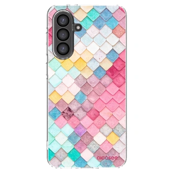 Picasee silikonowe przeźroczyste etui na Samsung Galaxy A36 5G - Colorful roof