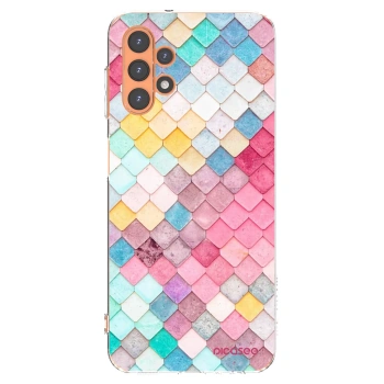 Picasee silikonowe przeźroczyste etui na Samsung Galaxy A13 5G - Colorful roof