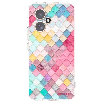Picasee silikonowe przeźroczyste etui na Honor 400 5G - Colorful roof