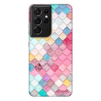 Etui na Samsung Galaxy S21 Ultra 5G G998B - Colorful roof